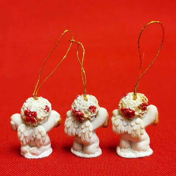 Dreamsicles Love Peace Angel Mini Ornaments Set of 3 - Picture 3 of 10